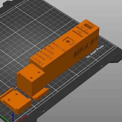 Giá đỡ công cụ gắn khung MK4 với văn bản tùy chỉnh