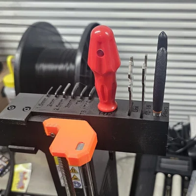 Giá đỡ công cụ gắn khung MK4 với văn bản tùy chỉnh