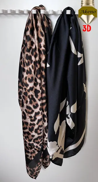 Giá đỡ khăn quàng tiết kiệm không gian cho tủ quần áo - Image 3