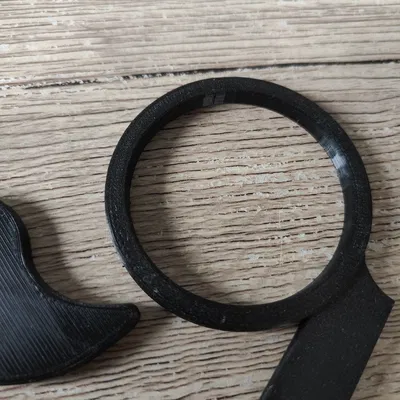 Phụ kiện chụp ảnh với kính một mắt và ria mép