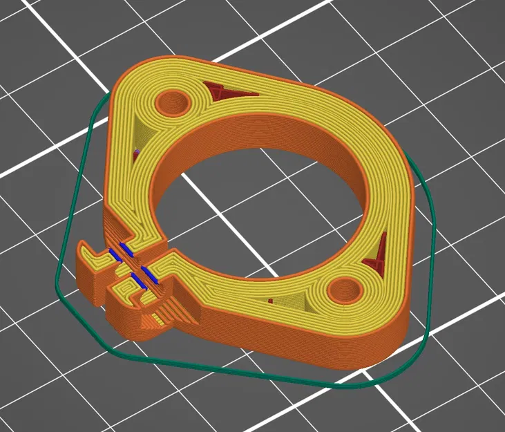 Kẹp thanh RepRack M3 cải tiến cho thanh thép - Image 3