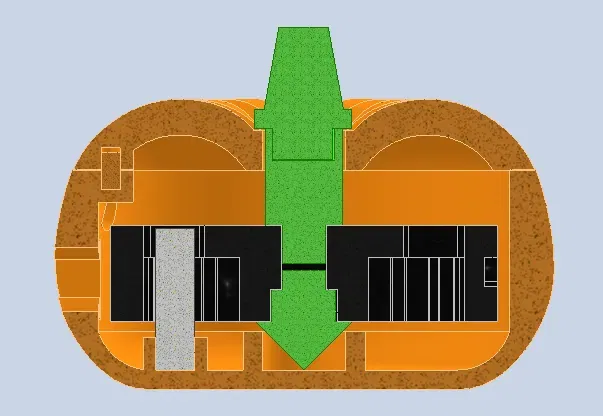 Bánh xe xúc xắc d20 hình bí ngô Jack O'Lantern - Image 5
