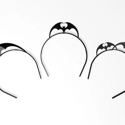 Băng đô dơi kiểu tiara cho Halloween