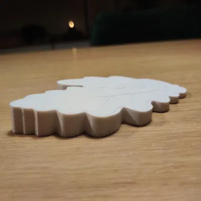 Giá đỡ cửa hình lá sồi nhỏ