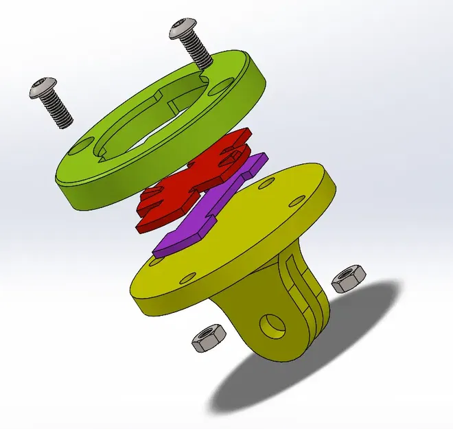 Bộ chuyển đổi Garmin Universal v.2 cho gopro và MTB - Image 2