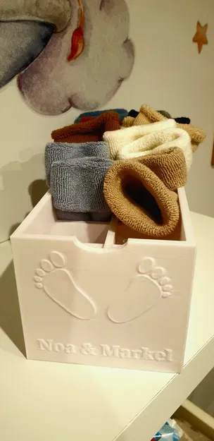 Hộp tổ chức tất cho bé yêu - Image 2