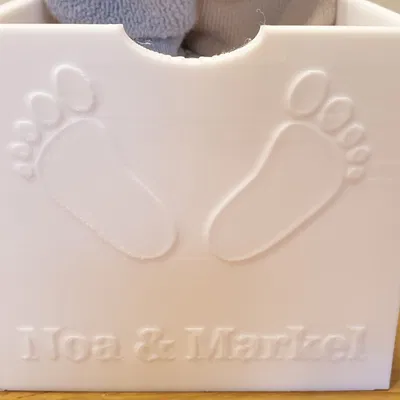 Hộp tổ chức tất cho bé yêu