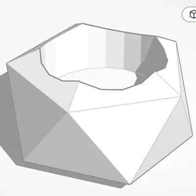 Chậu hoa hiện đại kích thước 100mm x 100mm x 100mm