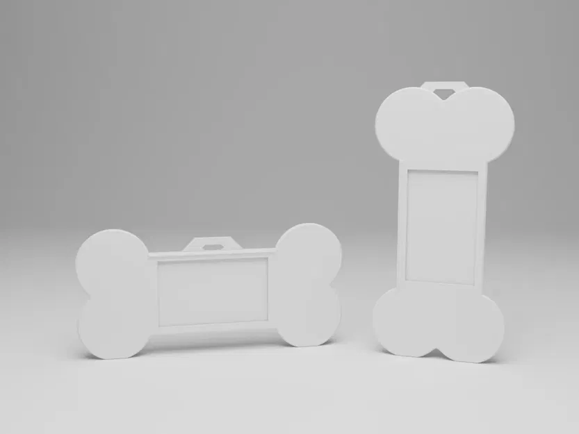 Giá đỡ thẻ ID hình xương chó vui nhộn - Image 2