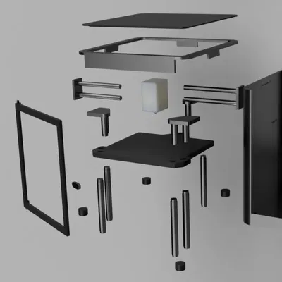 Mô hình mini Bambulab X1 nghệ thuật độc đáo và vui nhộn