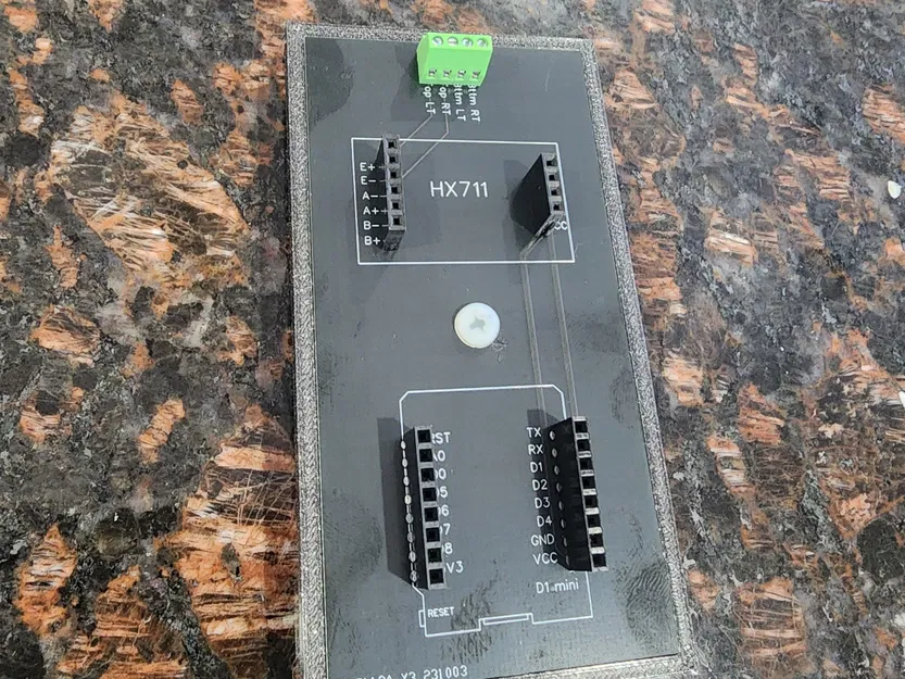 Cảm biến và mạch in PCB cho cân trọng lượng HX711 - Image 1