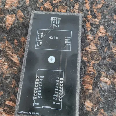 Cảm biến và mạch in PCB cho cân trọng lượng HX711