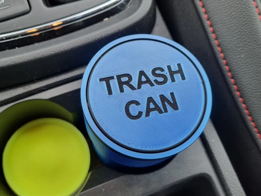 Thùng rác mini cho khay đựng cốc xe hơi - In tại chỗ - Image 1