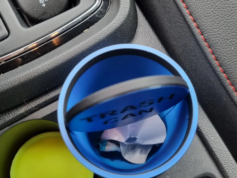 Thùng rác mini cho khay đựng cốc xe hơi - In tại chỗ - Image 2