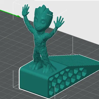 Groot giữ cửa độc đáo với thiết kế sáng tạo