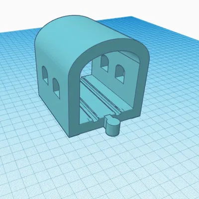 Tunel cho đường sắt Ikea in 3D đơn giản