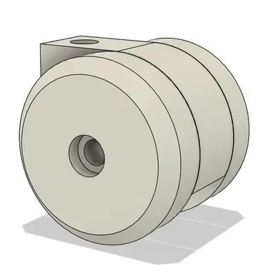 Bánh xe thay thế cho máy tạo oxy