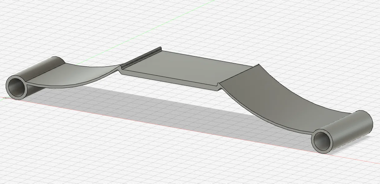 Cái chêm cửa hai mặt cho cửa dày tối đa 43mm - Image 1