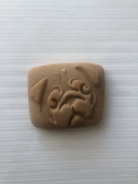 Khuôn bánh gừng hình chó pug dễ thương - Image 1