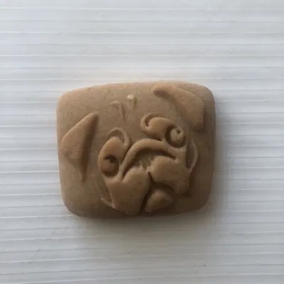 Khuôn bánh gừng hình chó pug dễ thương