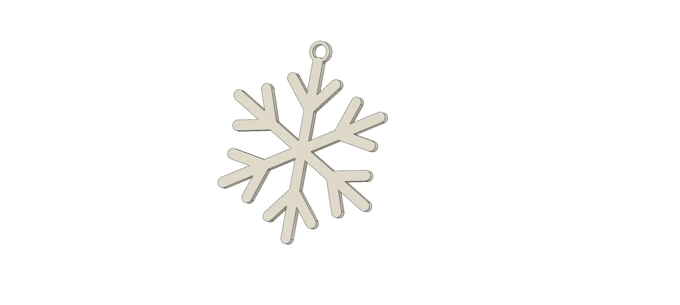 Bông tuyết trang trí cây thông Giáng Sinh - Image 1