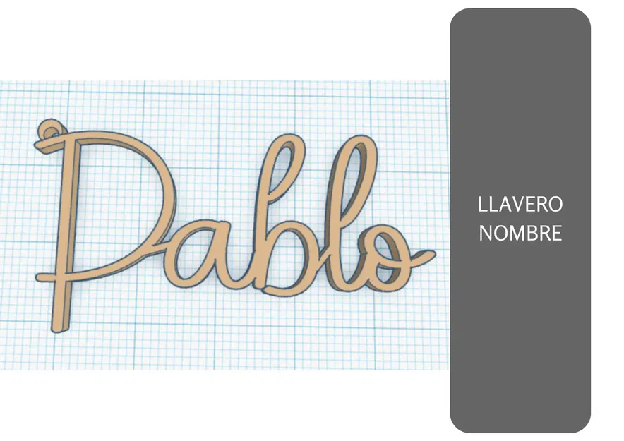 Llavero cá nhân hóa với tên độc đáo - Image 1