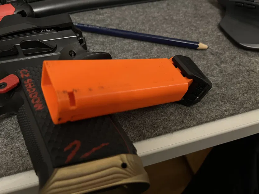 Đế magazine CZ75 Shadow 1/2 với ray picatinny cho Mantis - Image 2