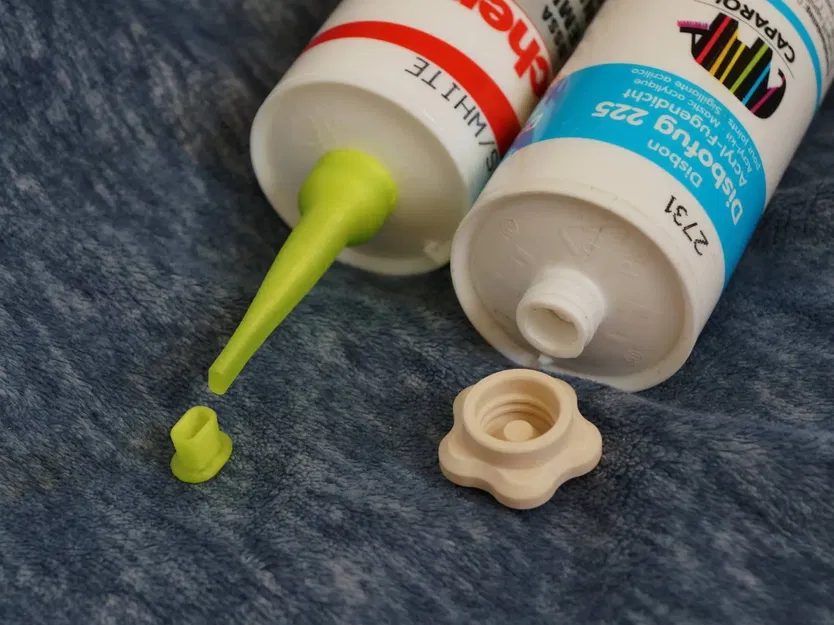 Vòi phun và nắp cho cartridge keo, silicone 15mm - Image 2