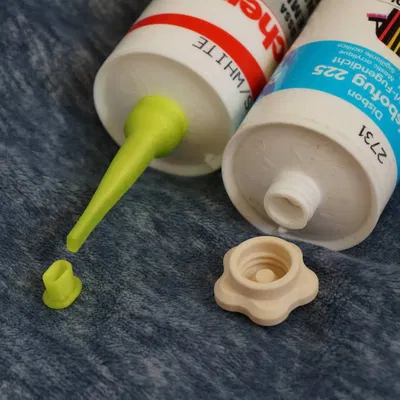 Vòi phun và nắp cho cartridge keo, silicone 15mm