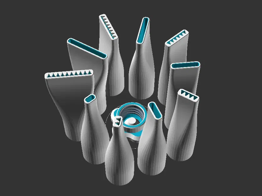 Vòi phun và nắp cho cartridge keo, silicone 15mm - Image 4