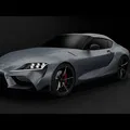 Mô hình xe thể thao Toyota Supra 2020 chi tiết cao - Thumbnail 1