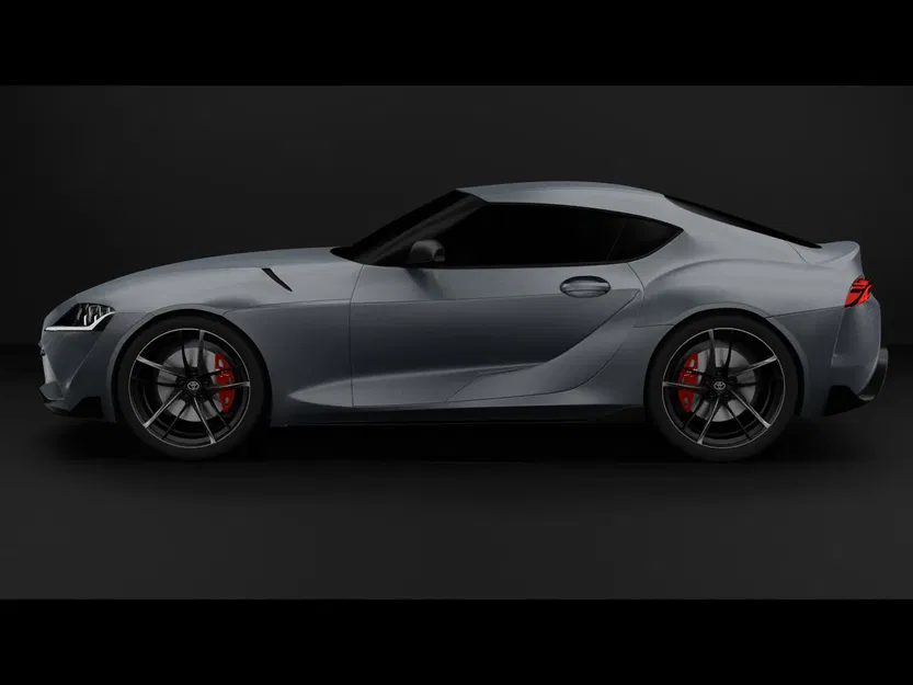 Mô hình xe thể thao Toyota Supra 2020 chi tiết cao - Image 3