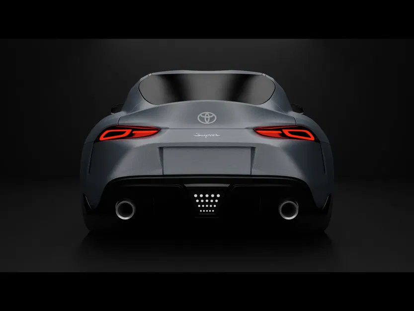 Mô hình xe thể thao Toyota Supra 2020 chi tiết cao - Image 6