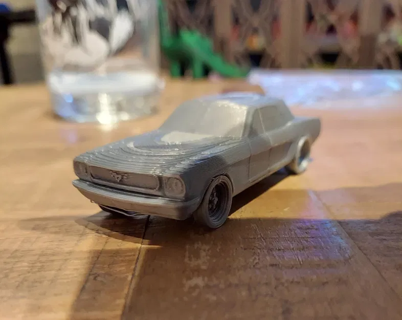 Mustang 1966 in 1 mảnh dễ in - Image 1