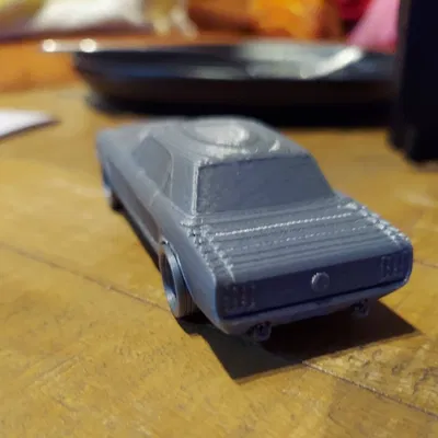 Mustang 1966 in 1 mảnh dễ in