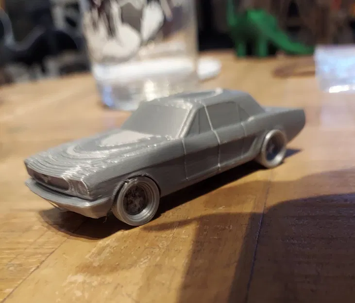 Mustang 1966 in 1 mảnh dễ in - Image 3