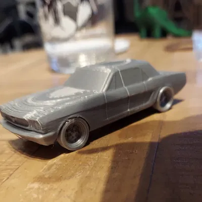 Mustang 1966 in 1 mảnh dễ in