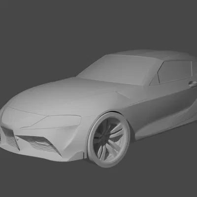 Toyota Supra A90 mô hình in dễ dàng năm 2020