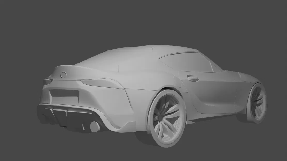 Toyota Supra A90 mô hình in dễ dàng năm 2020 - Image 2