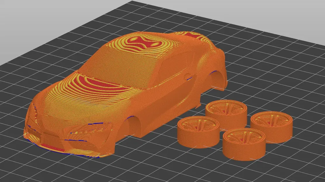 Toyota Supra A90 mô hình in dễ dàng năm 2020 - Image 5