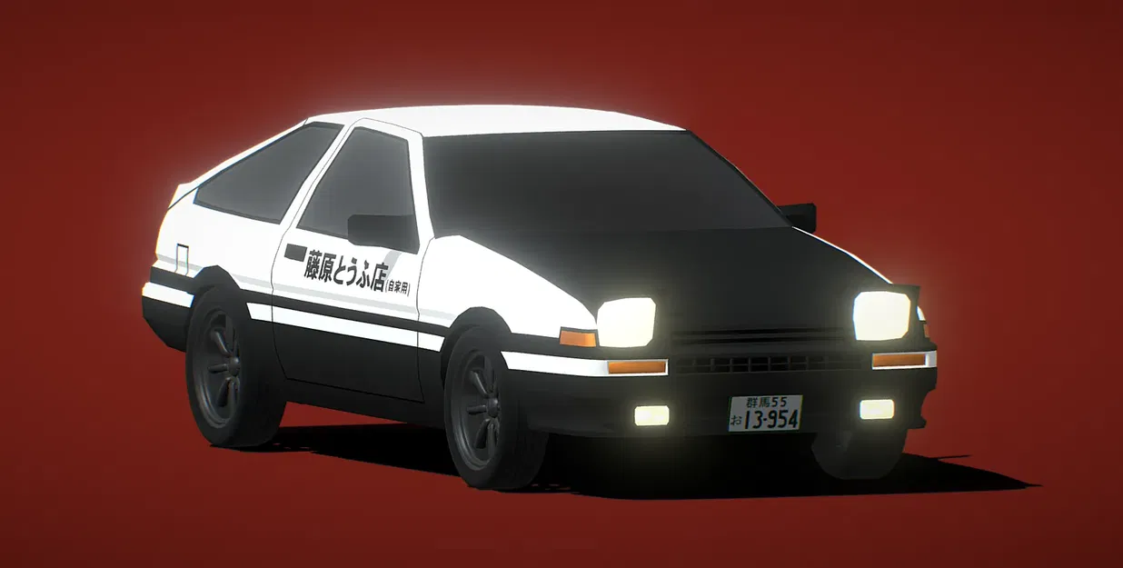 Toyota Corolla AE86 Trueno nổi tiếng trong Initial D - Image 1