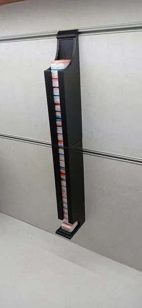 Máy phân phối viên giặt gắn tường bếp bằng nhôm - Image 3