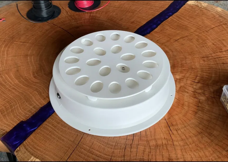 Bàn xoay động cơ cho hộp làm khô UV lớn - Image 1