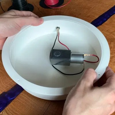 Bàn xoay động cơ cho hộp làm khô UV lớn