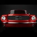 Mô hình xe Ford Mustang Coupe 1966 màu đỏ chi tiết cao - Thumbnail 2