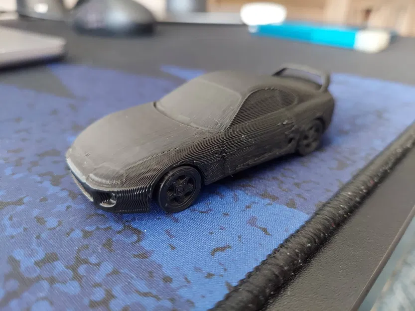 Toyota Supra MK4 với bánh xe di chuyển in tại chỗ - Image 2