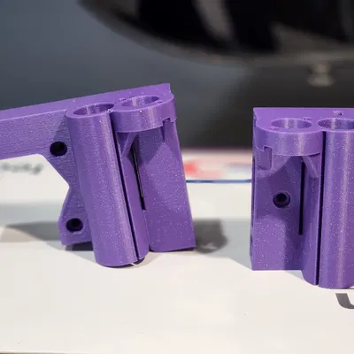 Đầu X Prusa i3 MK2S với kênh ổ bi hẹp hơn