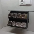 Giá đỡ và lưu trữ hũ gia vị treo tường sang trọng - Thumbnail 1