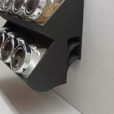 Giá đỡ và lưu trữ hũ gia vị treo tường sang trọng