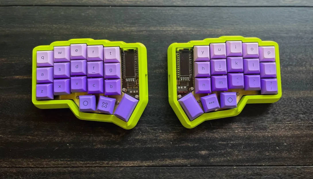 Vỏ cao cấp cho bàn phím Corne (CRKBD) 5 và 6 cột - Image 2